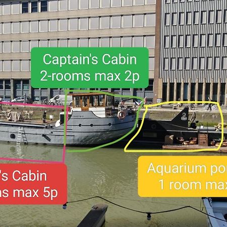 De Coaster & Aquarium Ponton Hotell Rotterdam Eksteriør bilde