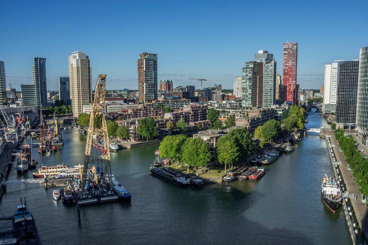 De Coaster & Aquarium Ponton Hotell Rotterdam Eksteriør bilde