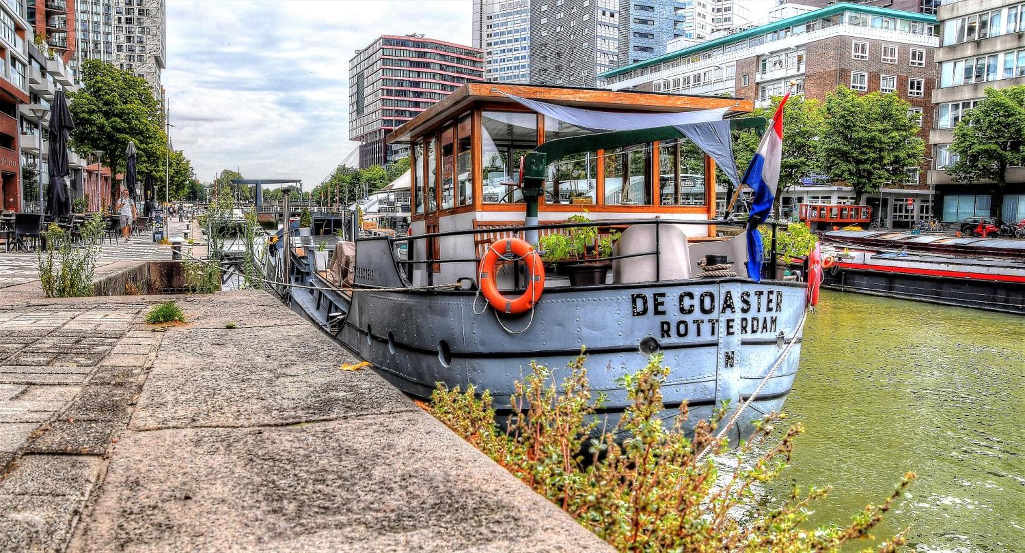 De Coaster & Aquarium Ponton Hotell Rotterdam Eksteriør bilde
